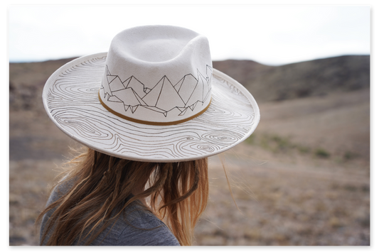 'Montane Wild' Handmade Artisan Hat