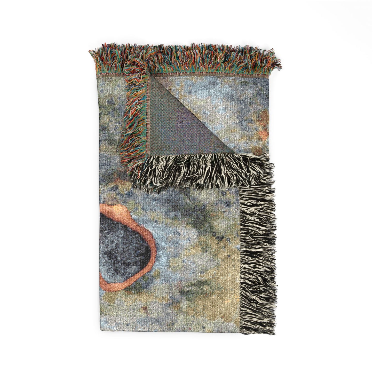 'Arteries of the Earth' Woven Cotton Blanket [No. 01]