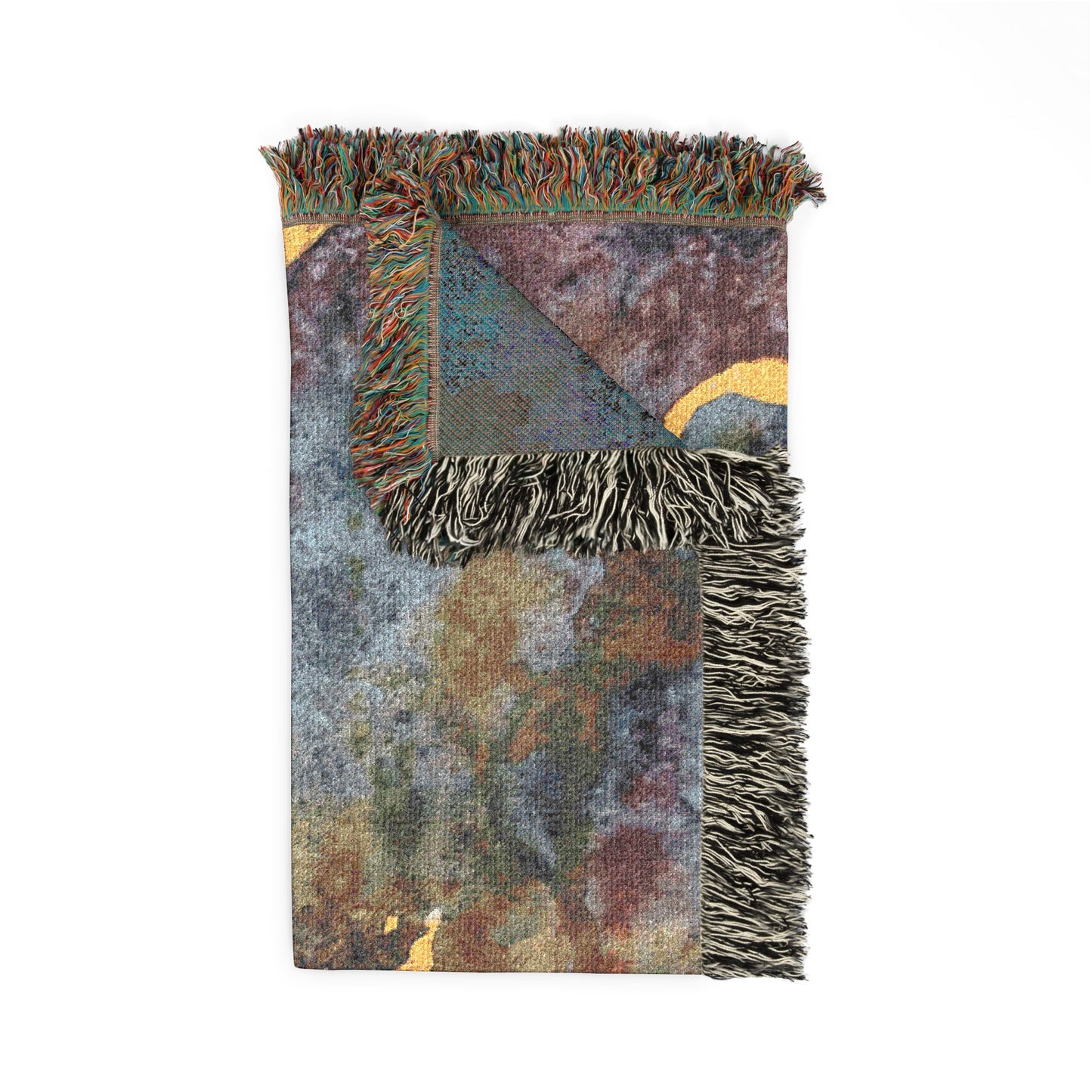 'Arteries of the Earth' Woven Cotton Blanket [No. 02]