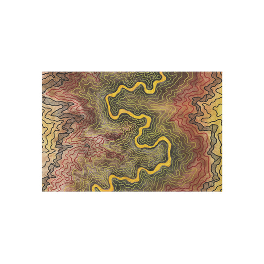 'Arteries of the Earth' River Rug [No. 03]