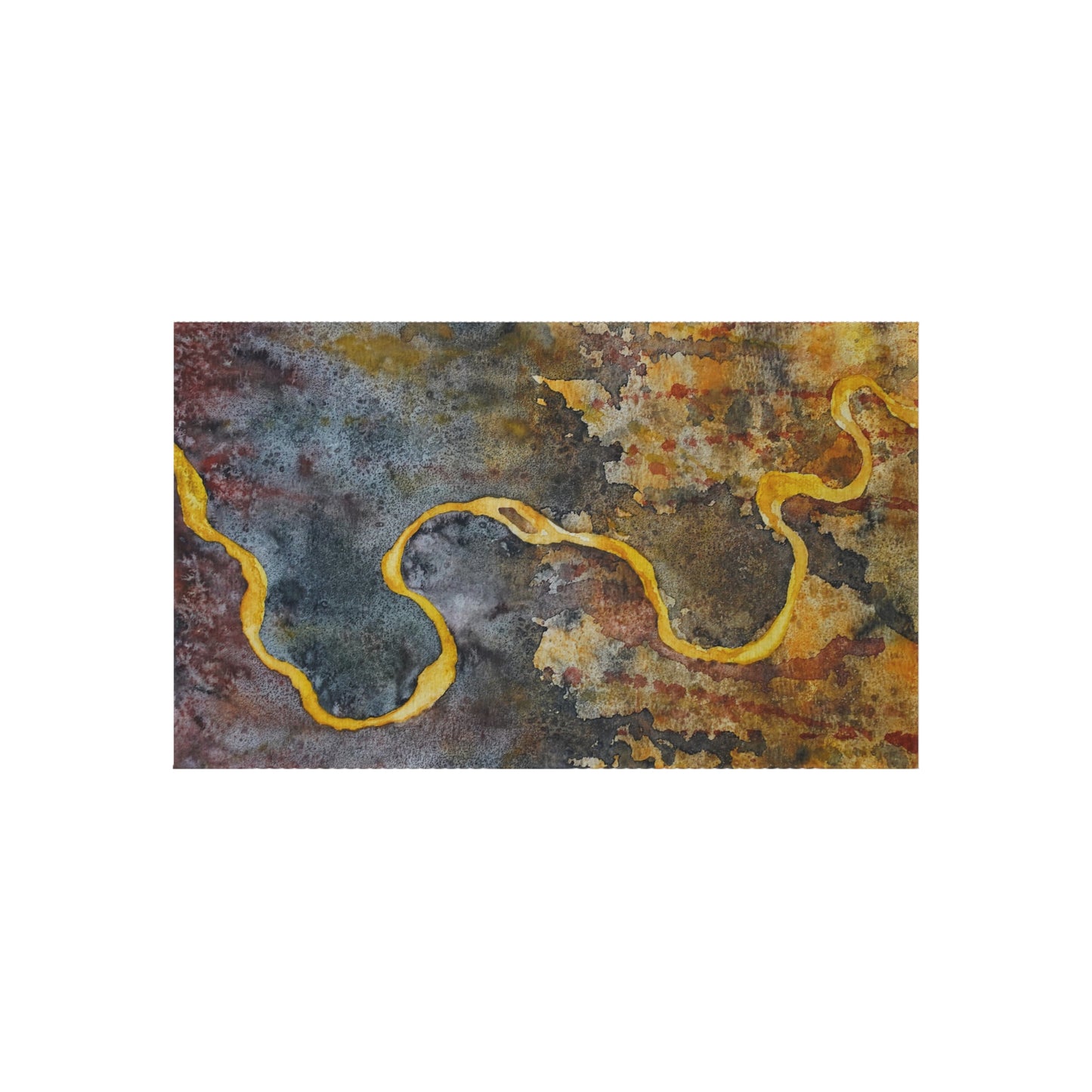 'Arteries of the Earth' River Rug [No. 02]