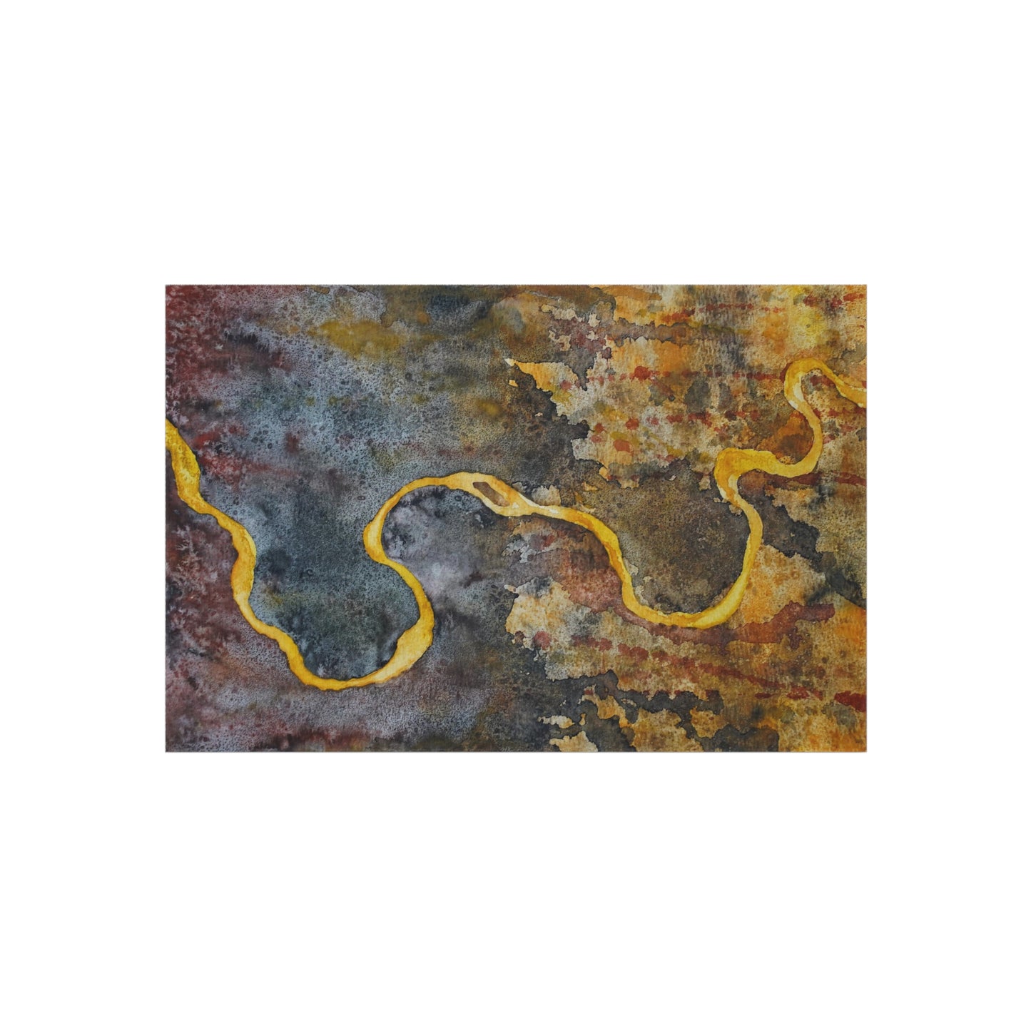 'Arteries of the Earth' River Rug [No. 02]