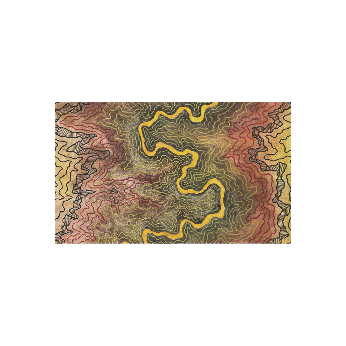 'Arteries of the Earth' River Rug [No. 03]