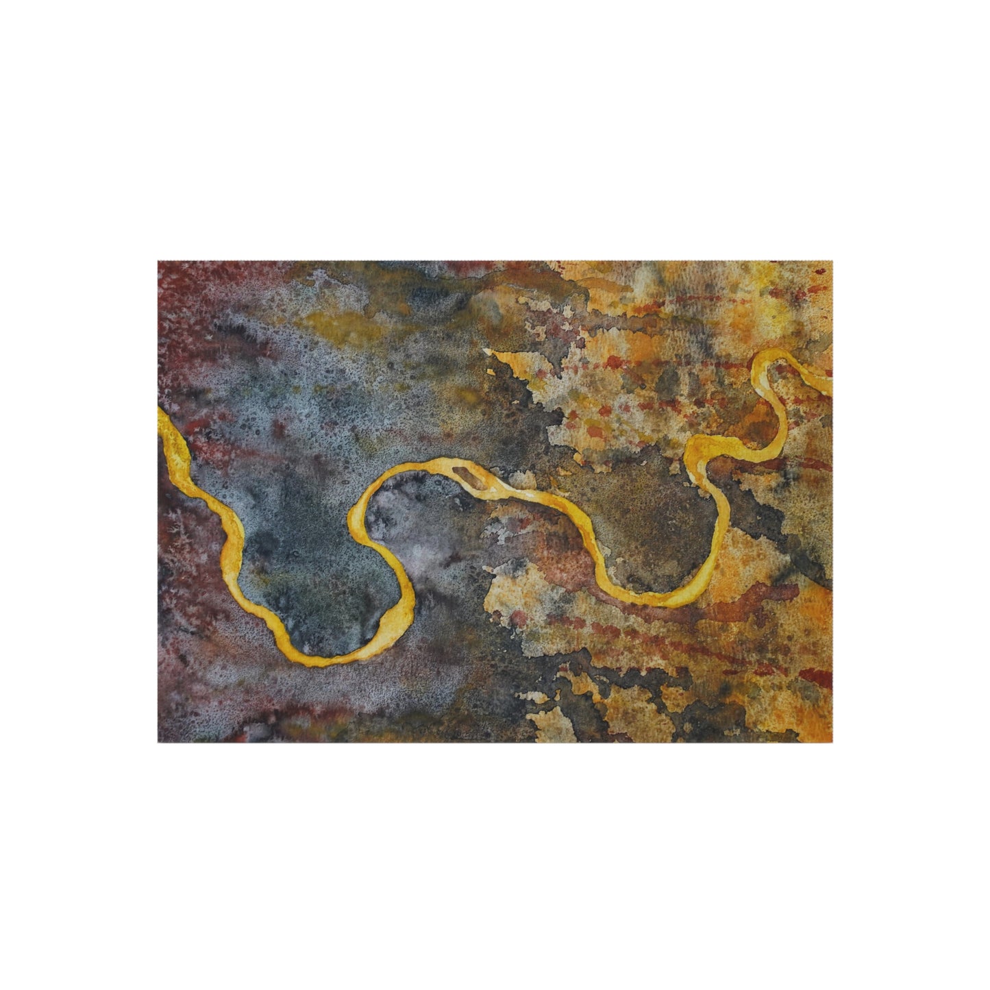 'Arteries of the Earth' River Rug [No. 02]