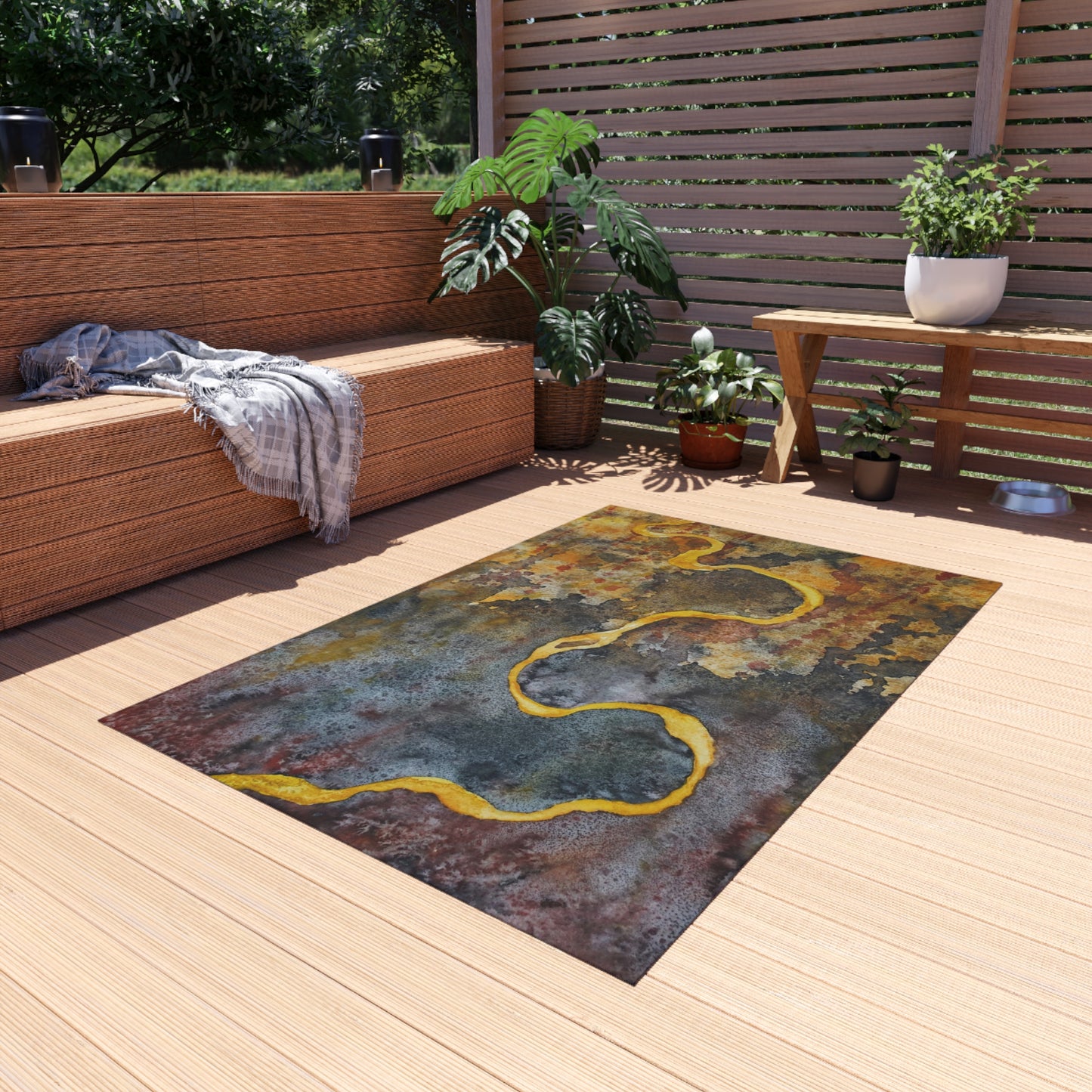 'Arteries of the Earth' River Rug [No. 02]