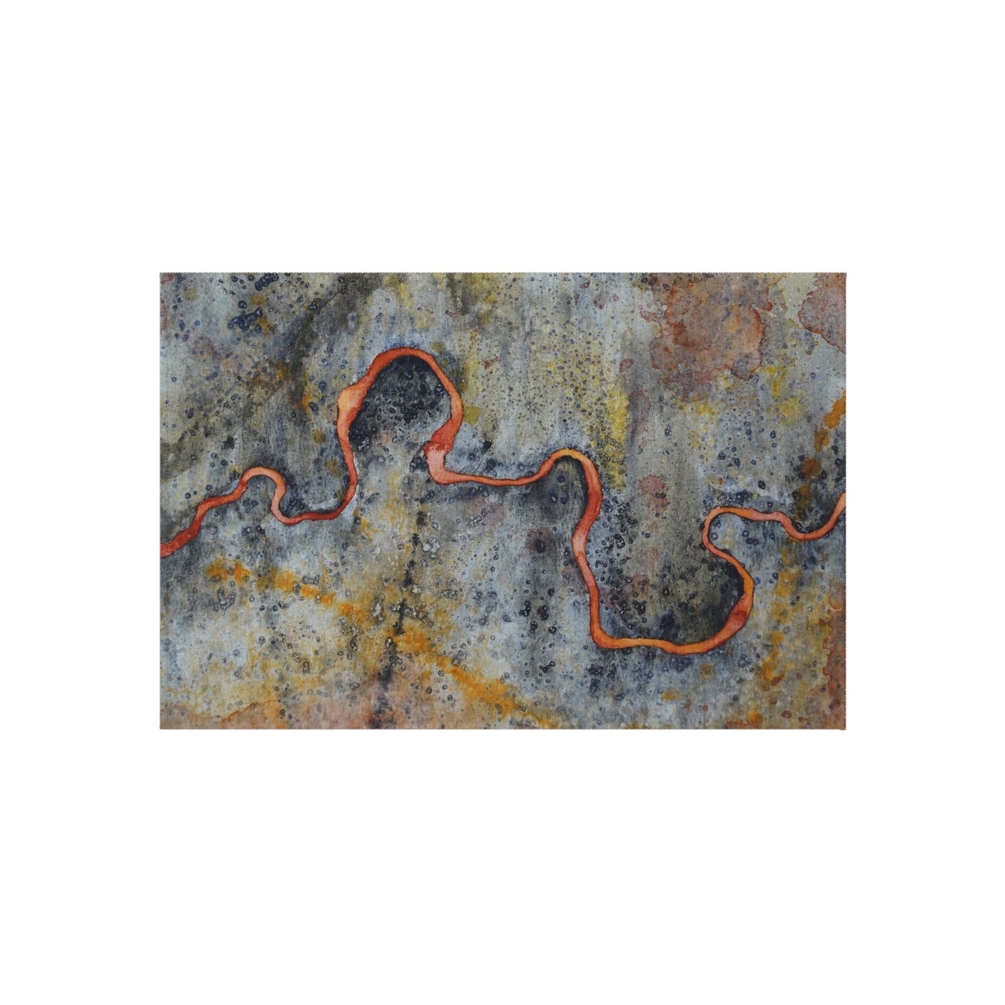'Arteries of the Earth' River Rug [No. 01]