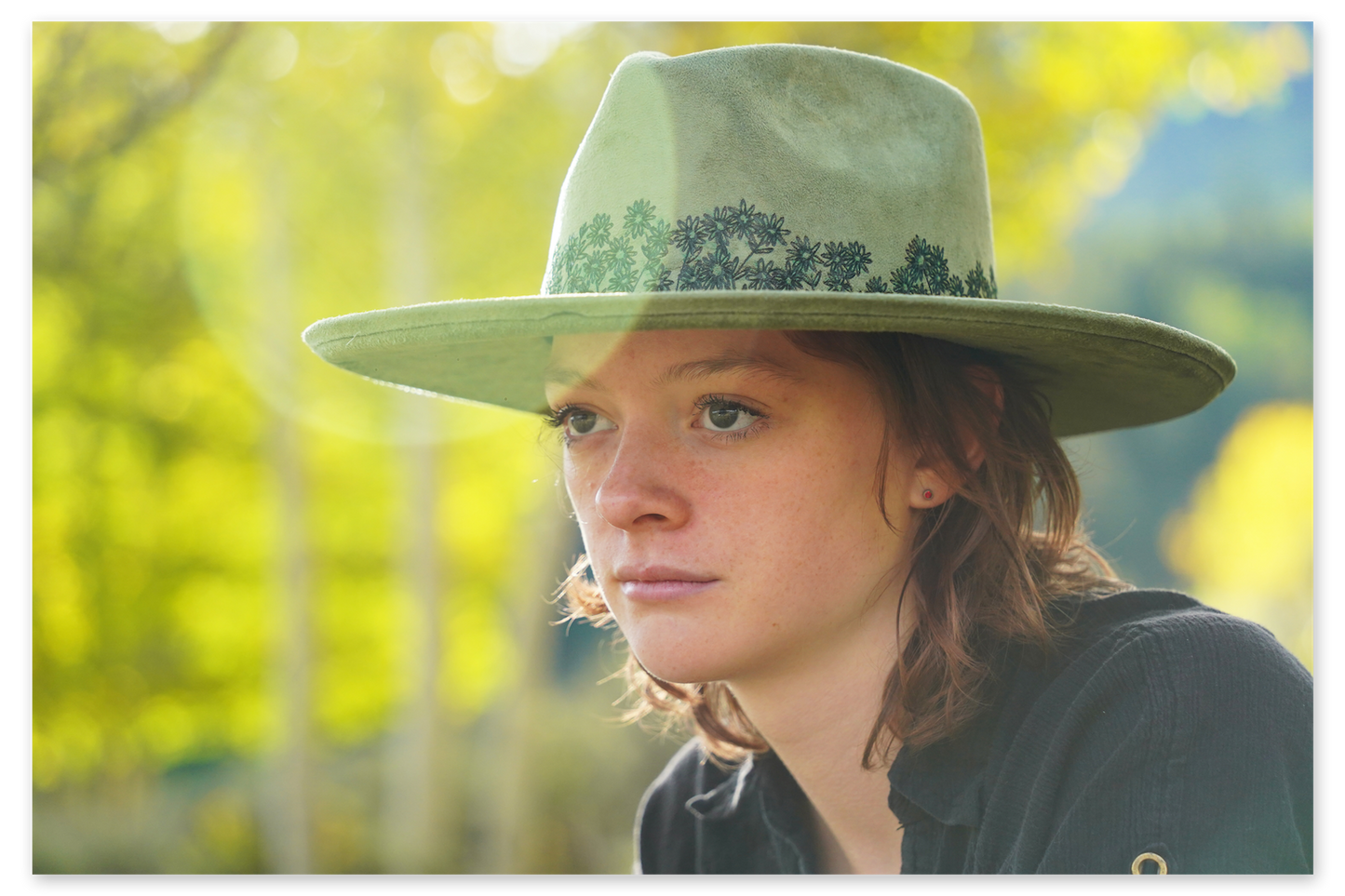 'Field of Flowers' Handmade Artisan Hat