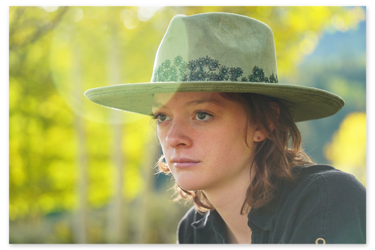 'Field of Flowers' Handmade Artisan Hat