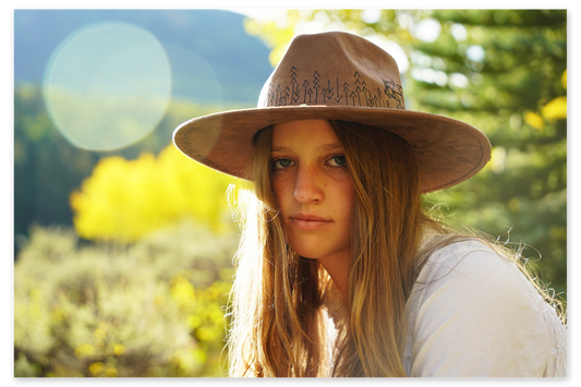 'Bear Gone Wandering' Handmade Artisan Hat