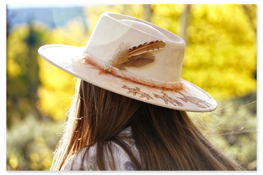 'Wild Riders' Handmade Artisan Hat