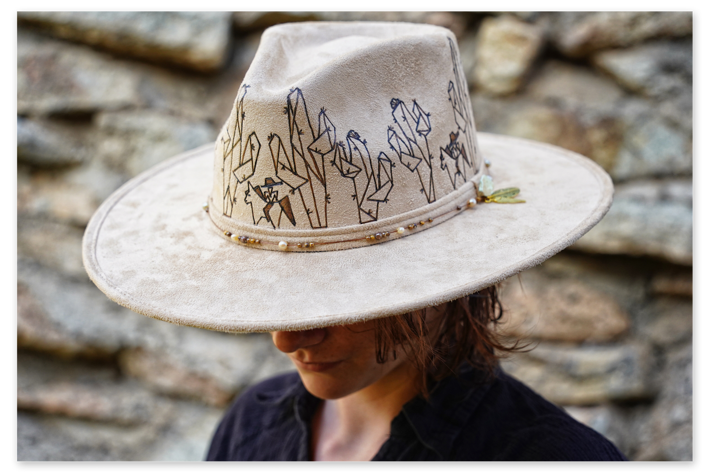 'Sonoran Soul Rider' Handmade Artisan Hat