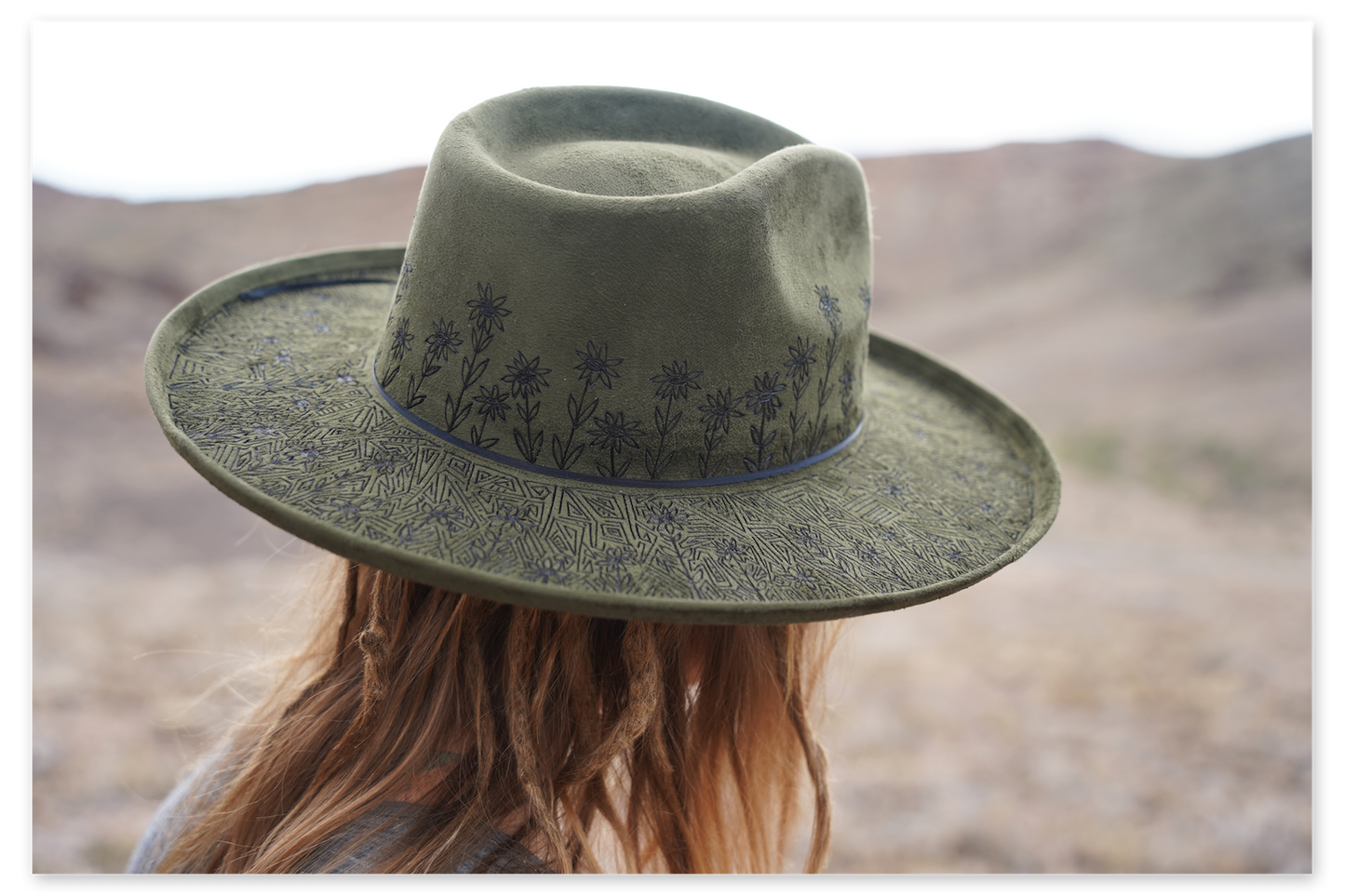 'Field of Flowers' Handmade Artisan Hat
