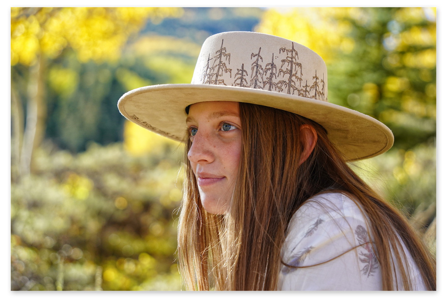 'May the Forest be With You' Handmade Artisan Hat